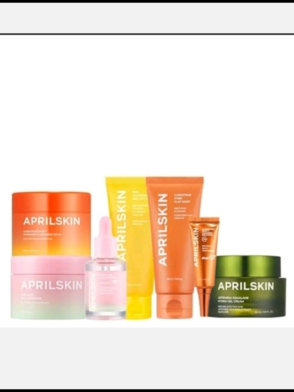 Clay Mask,Peel-OFF Mask,Cleansing Balm,Mucin Serum,Soothing Spot Cream, cream
